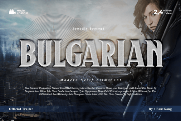 Bulgarian Font - Featured Image