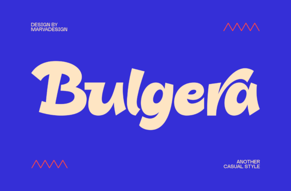 Bulgera Font - Featured Image
