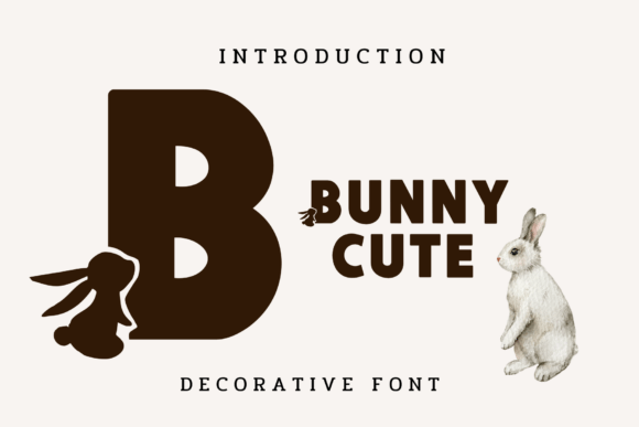Bunny Cute Font - Featured Image
