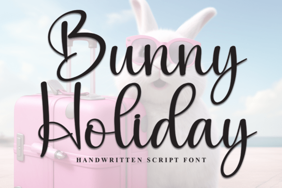 Bunny Holiday Font - Featured Image