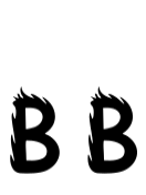 Burning Flame Font - Featured Image