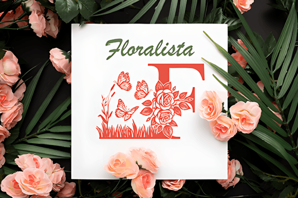 Butterfly Garden Monogram Font - Featured Image