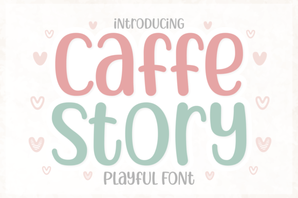 Caffe Story Font - Featured Image