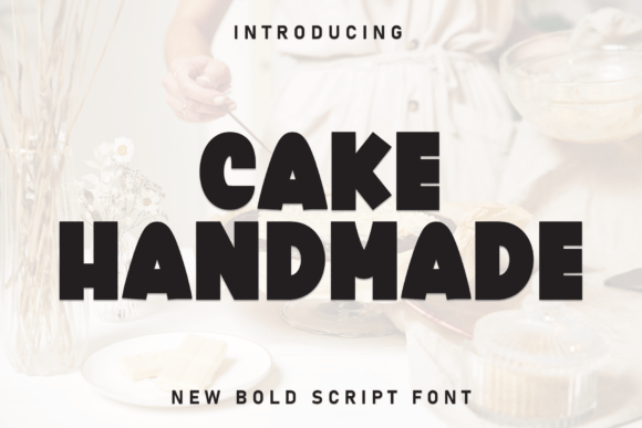 Cake Handmade Font - Featured Image