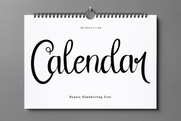 Calendar Font - Featured Image