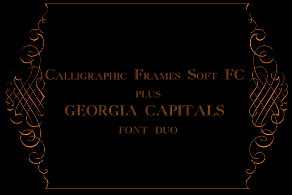 Calligraphic Frames Plus Cyra Duo Font - Featured Image