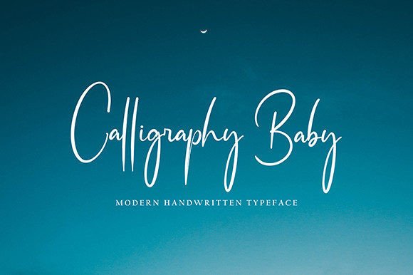 Calligraphy Baby Font - Featured Image