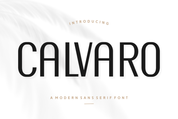 Calvaro Font - Featured Image