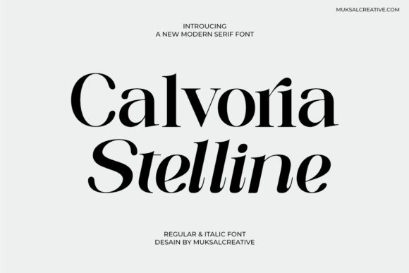 Calvoria Stelline Font - Featured Image