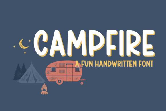 Campfire Font - Featured Image