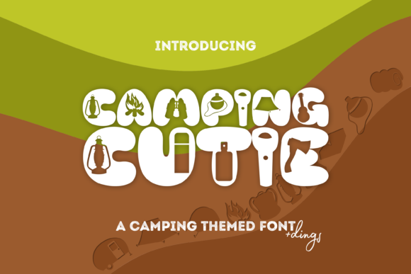 Camping Cutie Font - Featured Image