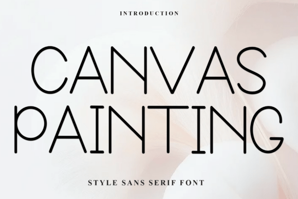 Canvas Painting Font - Featured Image