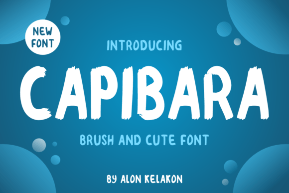 Capibara Font - Featured Image