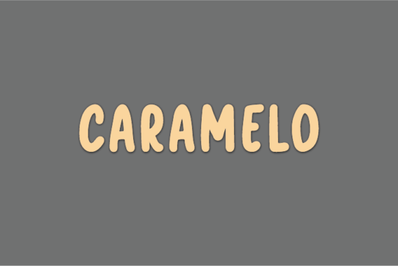 Caramelo Font - Featured Image