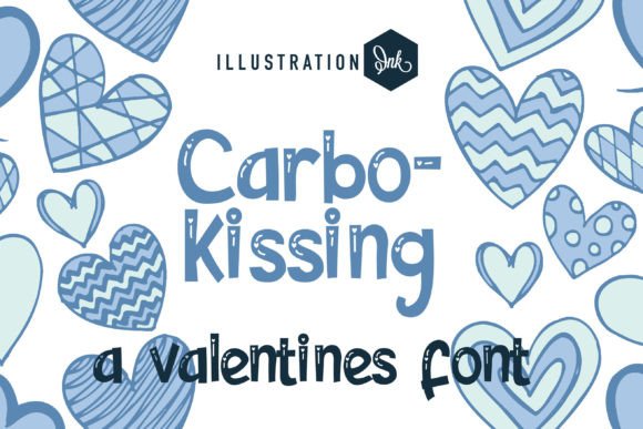 Carbo-kissing Font - Featured Image