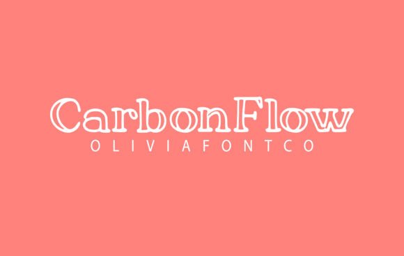 Carbonflow Font - Featured Image