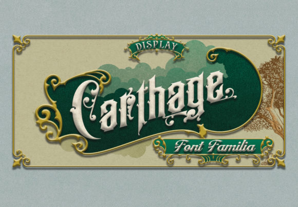 Carthage Font - Featured Image