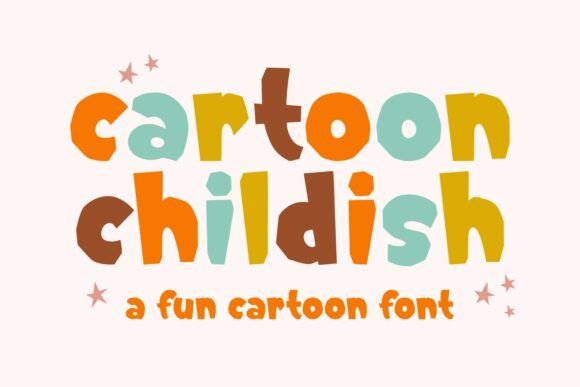 Cartoon Childish Font - Featured Image