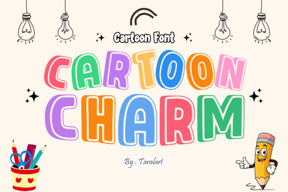 Cartooncharm Regular Font - Featured Image
