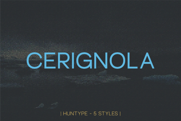 Cerignola Font - Featured Image