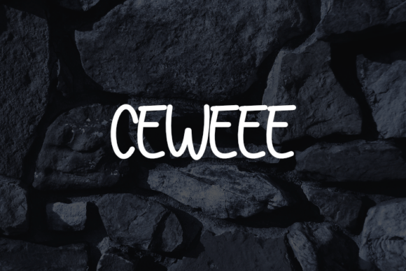 Ceweee Font - Featured Image