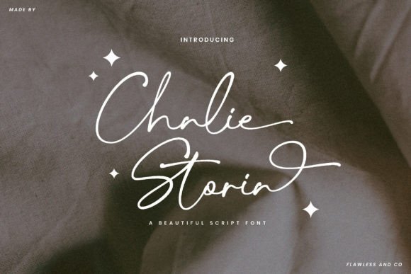 Chalie Storia Font - Featured Image
