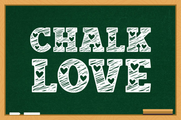 Chalk Love Font - Featured Image
