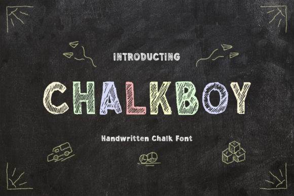 Chalkboy Font - Featured Image