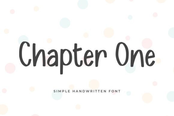 Chapter One Font - Featured Image