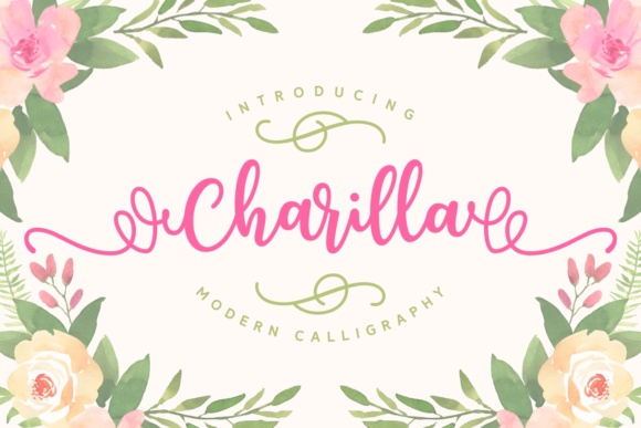 Charilla Font - Featured Image
