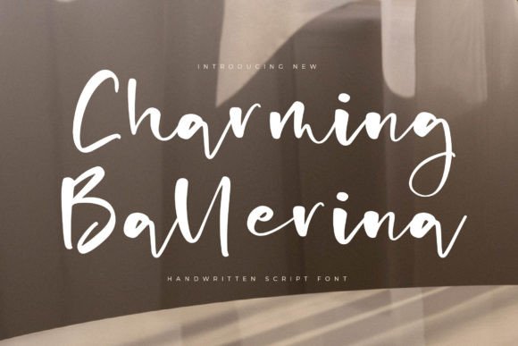 Charming Ballerina Font - Featured Image