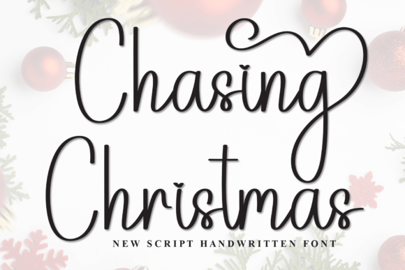 Chasing Christmas Font - Featured Image