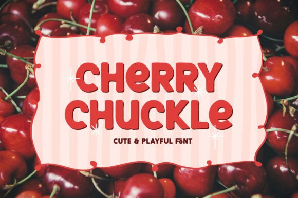 Cherry Chuckle Font - Featured Image