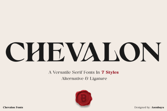 Chevalon Font - Featured Image