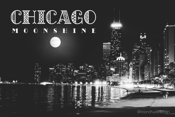 Chicago Moonshine Font - Featured Image