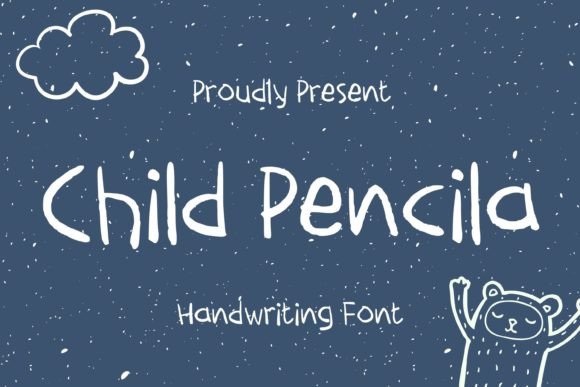 Child Pencila Font - Featured Image