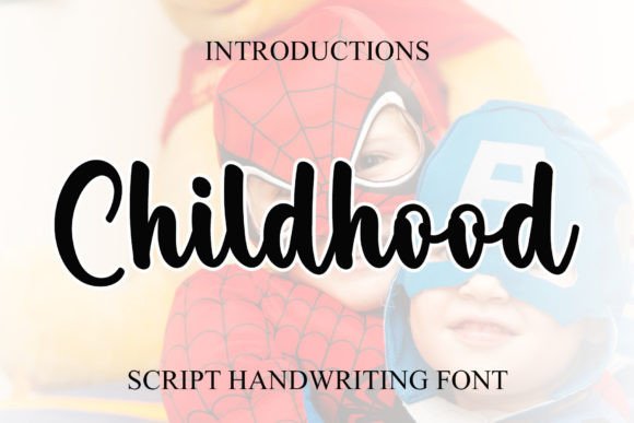 Childhood Font - Featured Image