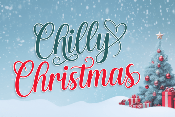 Chilly Christmas Font - Featured Image