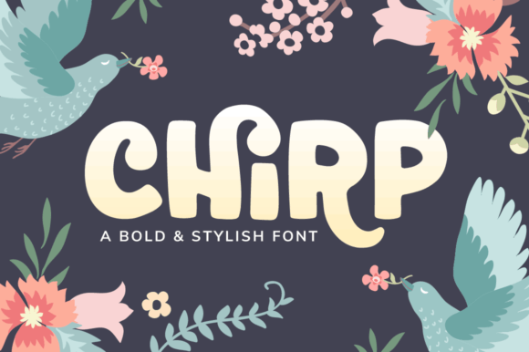 Chirp Font - Featured Image