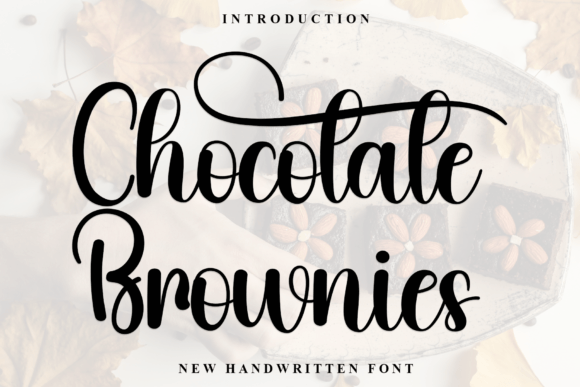 Chocolate Brownies Font - Featured Image