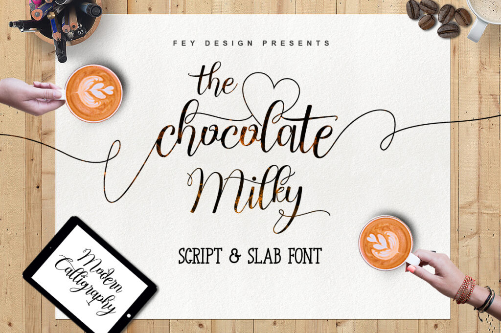 Chocolate Milky Font - Featured Image