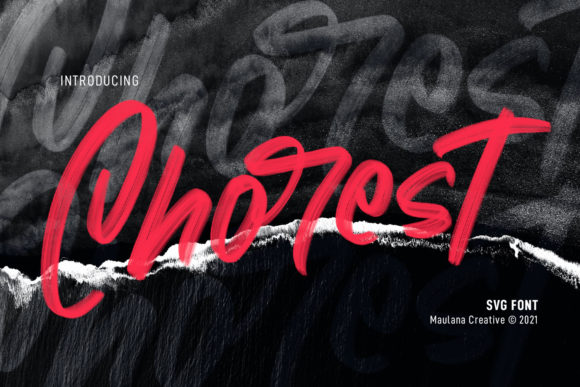 Chorest Font - Featured Image