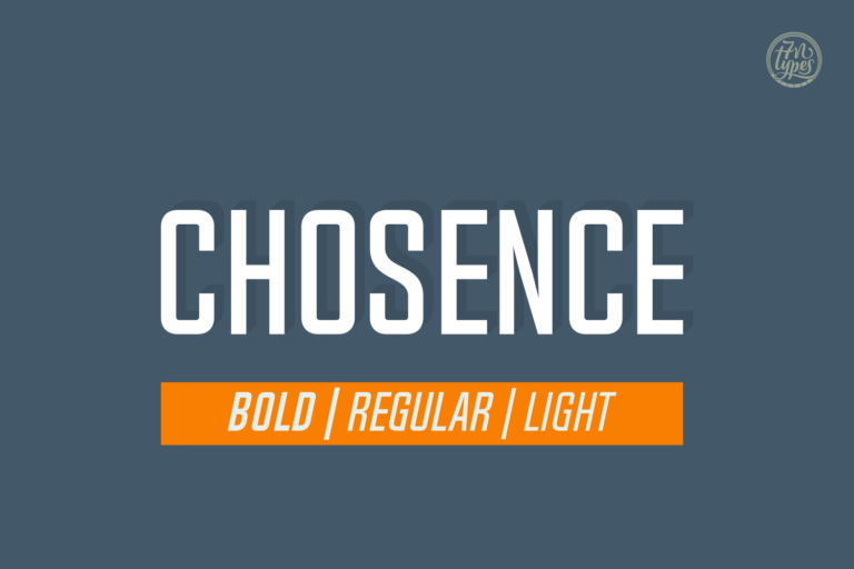 Chosence Font - Featured Image