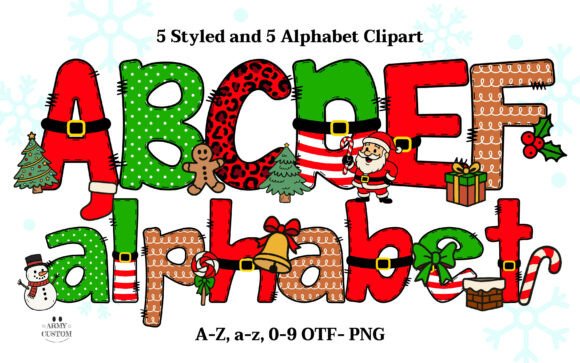 Christmas Bundle Font - Featured Image