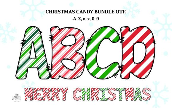 Christmas Candy Bundle Font - Featured Image