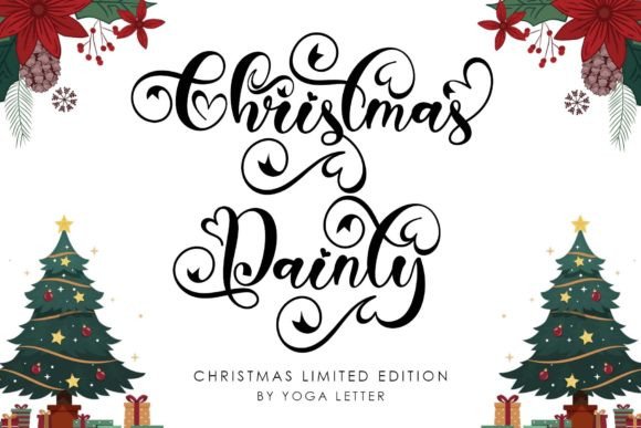 Christmas Dainty Font - Featured Image