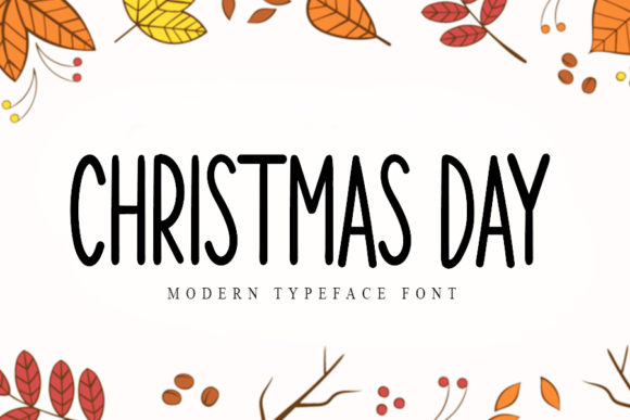 Christmas Day Font - Featured Image