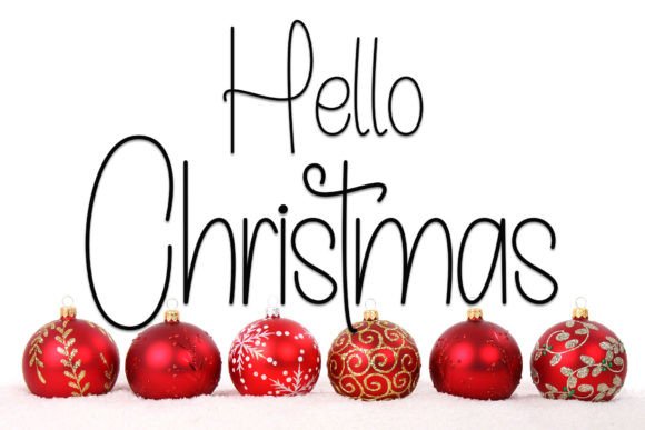 Christmas Diary Font - Featured Image