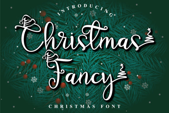 Christmas Fancy Font - Featured Image