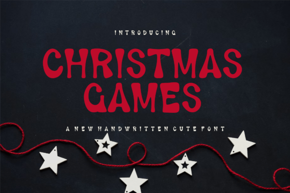 Christmas Games Font - Featured Image